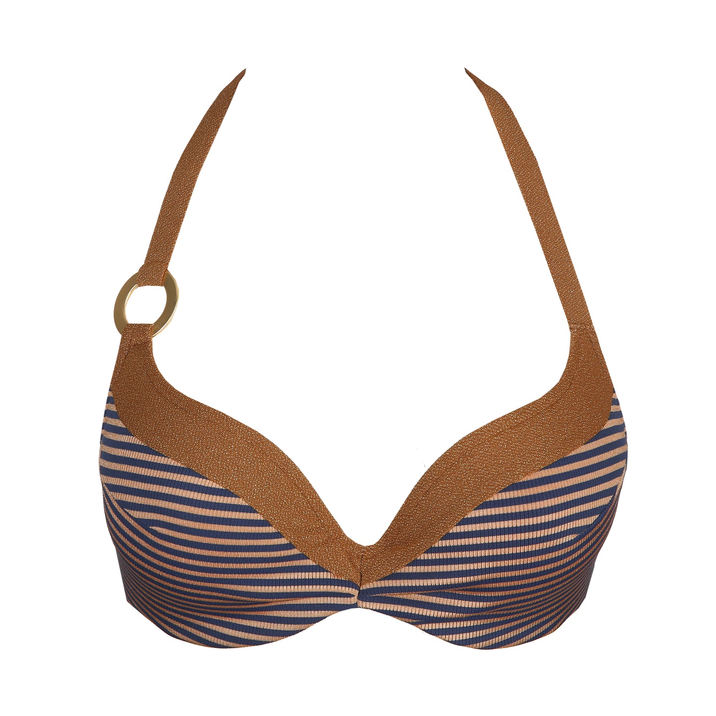 SATURNA Unterlegter Bikini Herzform (Ocean Bronze)
