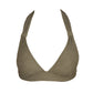 TINJIS Triangel Bikini-Top (Golden Olive)