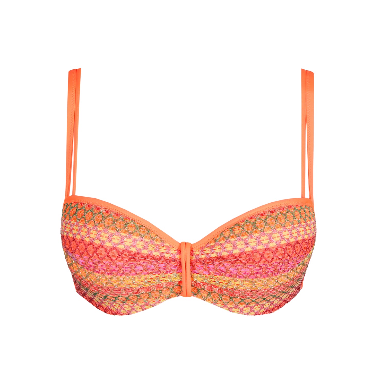 ALMOSHI Unterlegter Bikini Balconette (Juicy Peach)