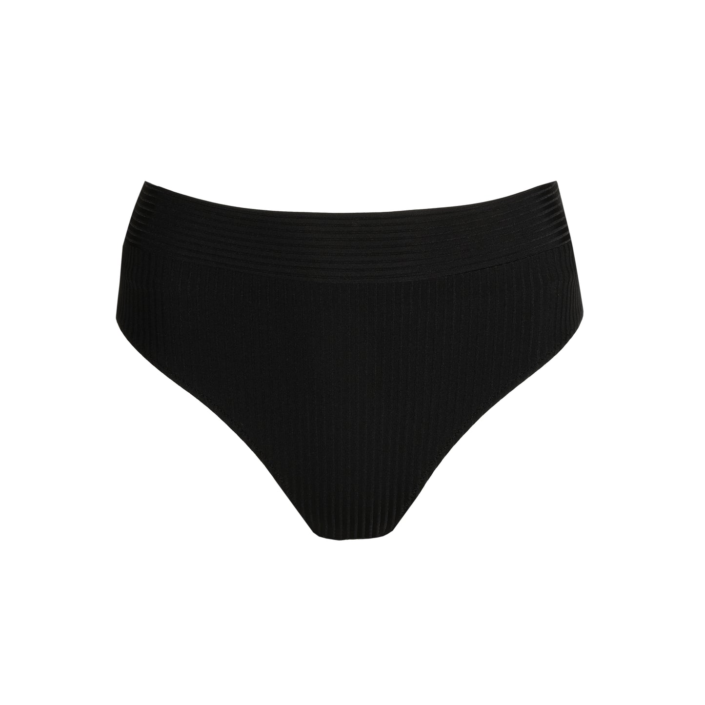 EMLY Bikinislip mit Umschlag (Schwarz)