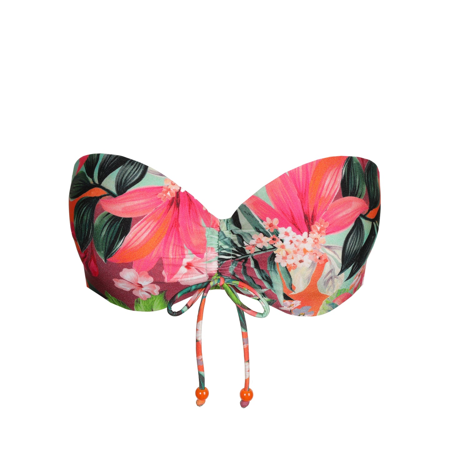 NORMA JEANNE Bikini trägerlos (Tropical Sunset)