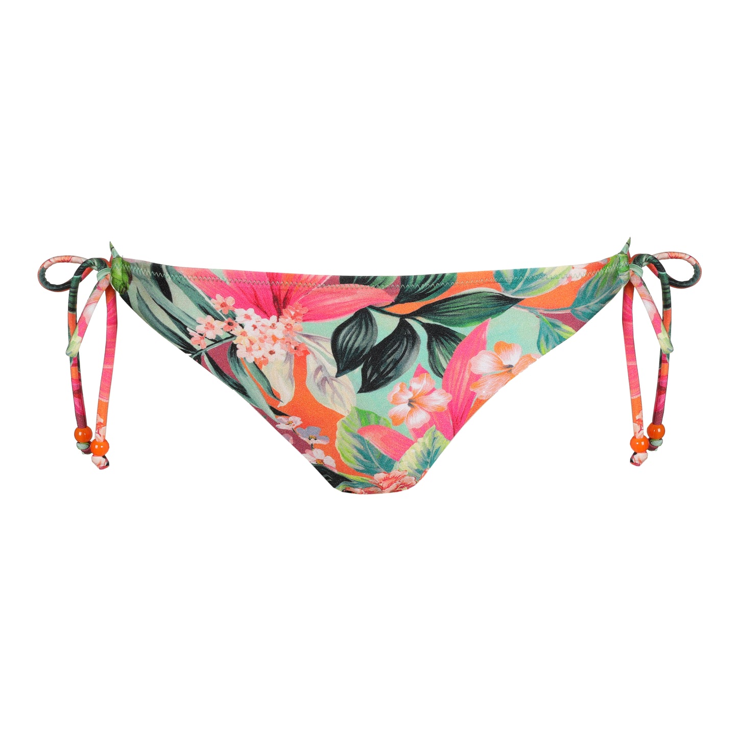 NORMA JEANNE Bikini Hüftslip m. Schnur (Tropical Sunset)