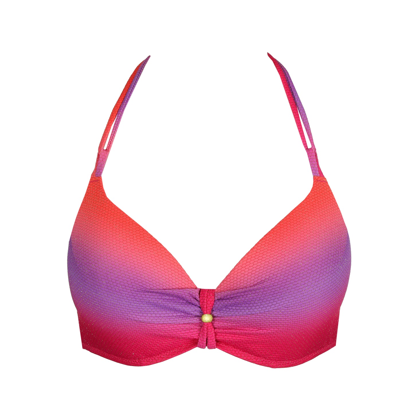 NUSA DUA Bikini-Top Tiefdekoll (Spectral)