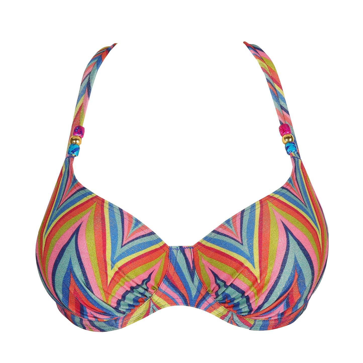 KEA Vollschalen Bikini Top (Rainbow Paradise)