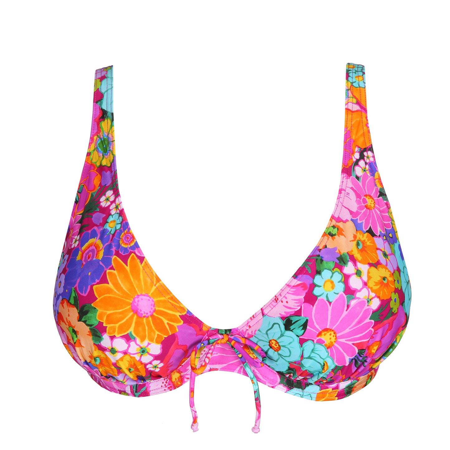 NAJAC Bikini halbunterlegt (Floral Explosion)