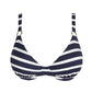 NAYARIT Bikini halbunterlegt (Water Blue)