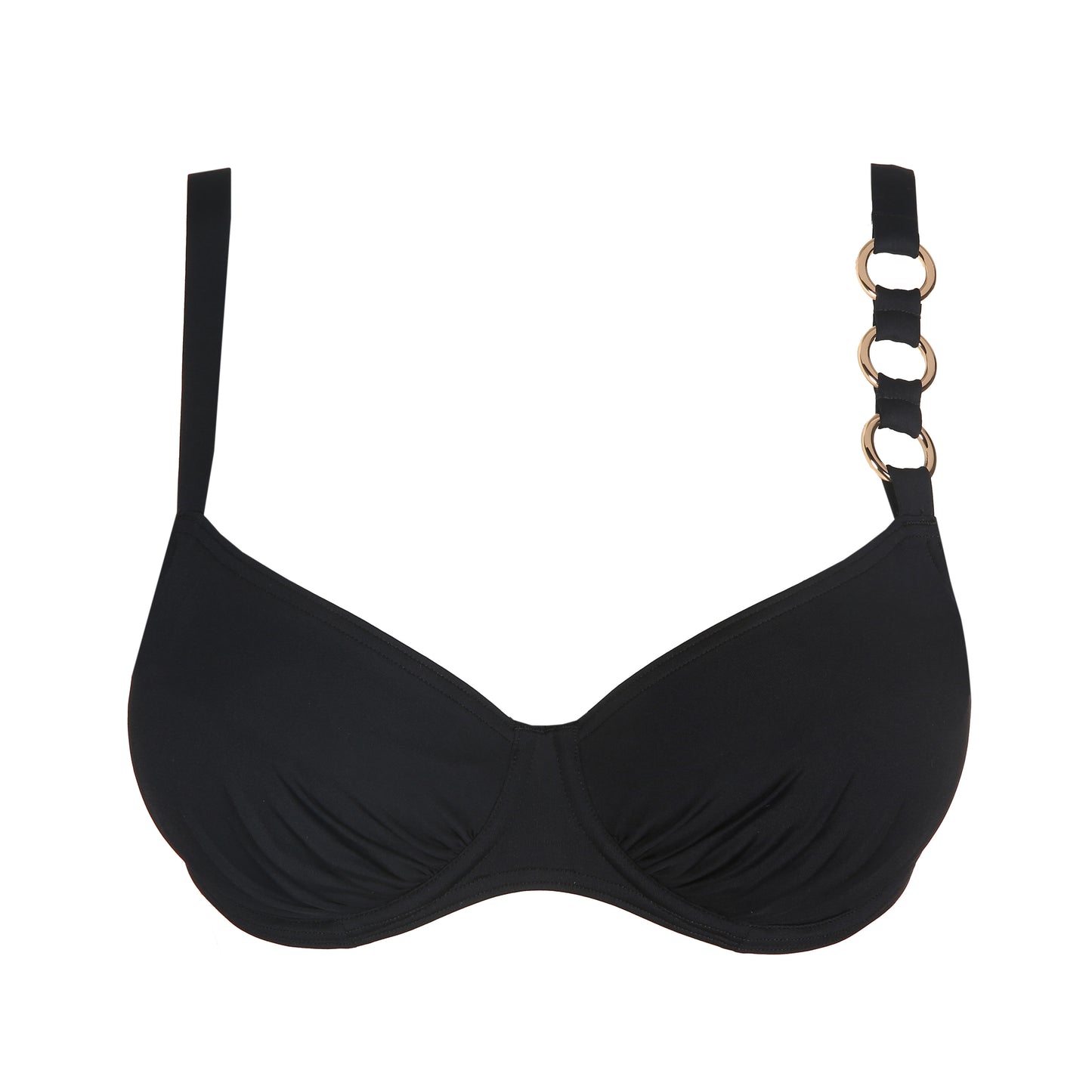 DAMIETTA Vollschalen Bikini Top (Schwarz)