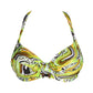 JAGUARAU Vollschalen Bikini Top (Lime Swirl)