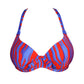 SKUDAI Bikini-Top Herzform (Wild Stripes)