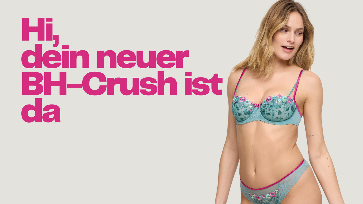 Marie Jo Sommer-Bügel-BH in Blaugrün mit stilvollem, blickdichtem Design, sichtbaren Trägern und perfekter Passform für einen erfrischenden, raffinierten Look