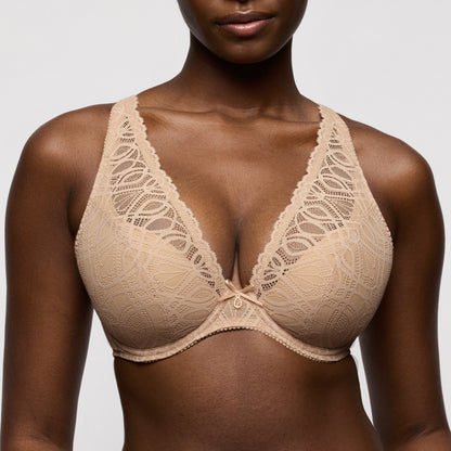 SALERNO halb unterlegter BH tiefdek.