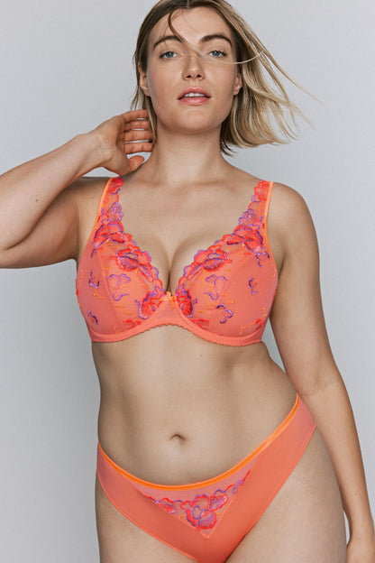 DEVDAHA Halb Unterlegter BH Tiefdekolletiert