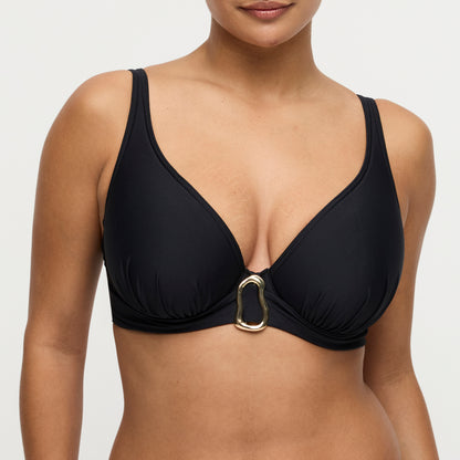 UVITA Unterlegtes Bikini-Top tief.