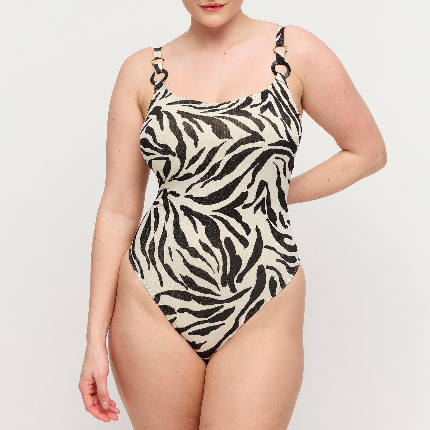 DALICE Unterlegter Badeanzug Bügellos