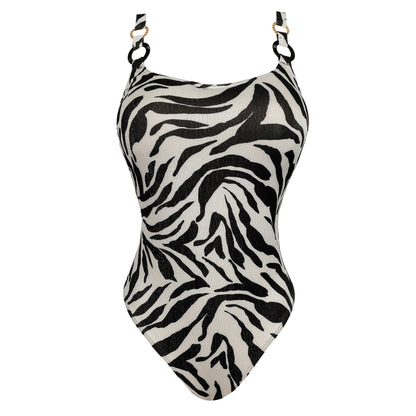 DALICE Unterlegter Badeanzug Bügellos