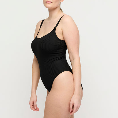 DELRAY Unterlegter Badeanzug Bügellos