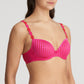 AVERO Unterlegter BH (Electric Pink)