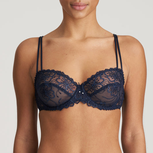 JANE Balconette BH (Velvet Blue)