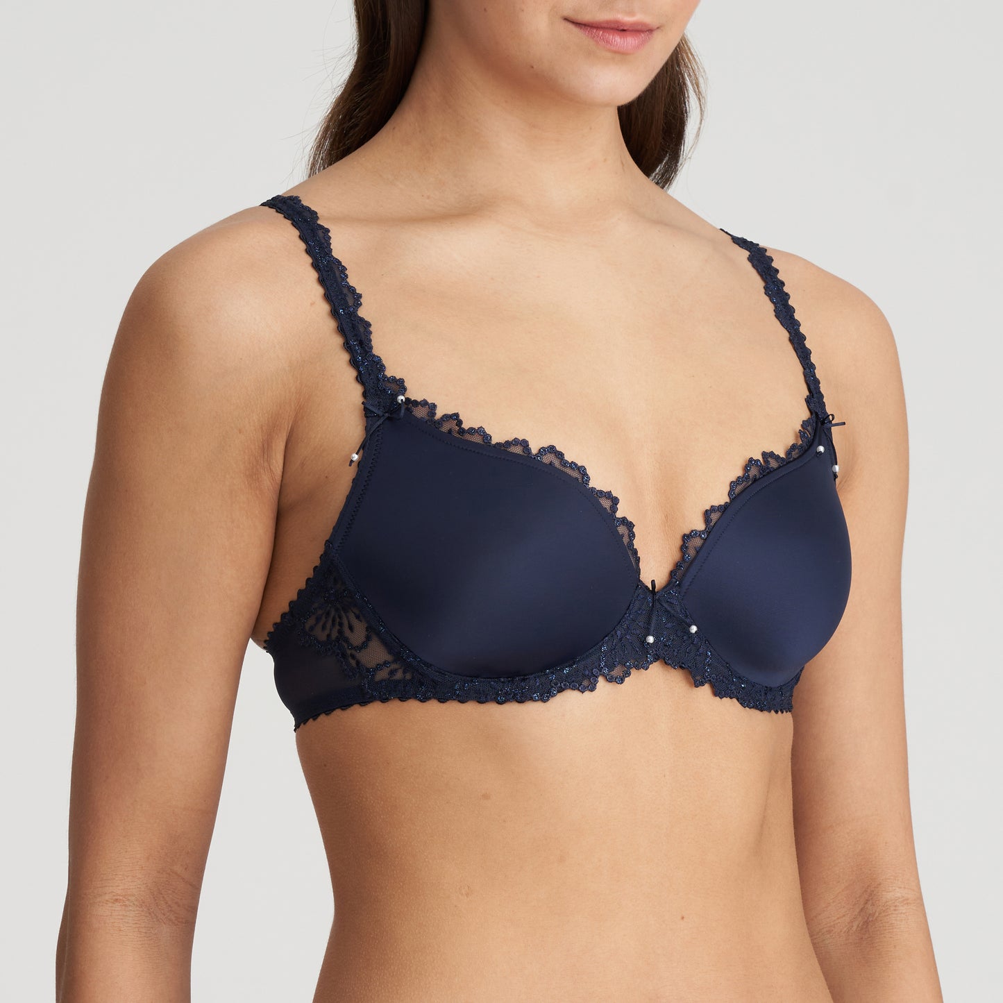 JANE Herzform BH unterlegt (Velvet Blue)