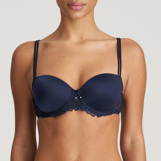 JANE Unterlegter BH (Velvet Blue)