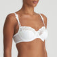 LEDA Balconette BH halbunterlegt (Weiss)