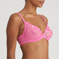 AGNES Tiefdekolletierter BH (Paradise Pink)