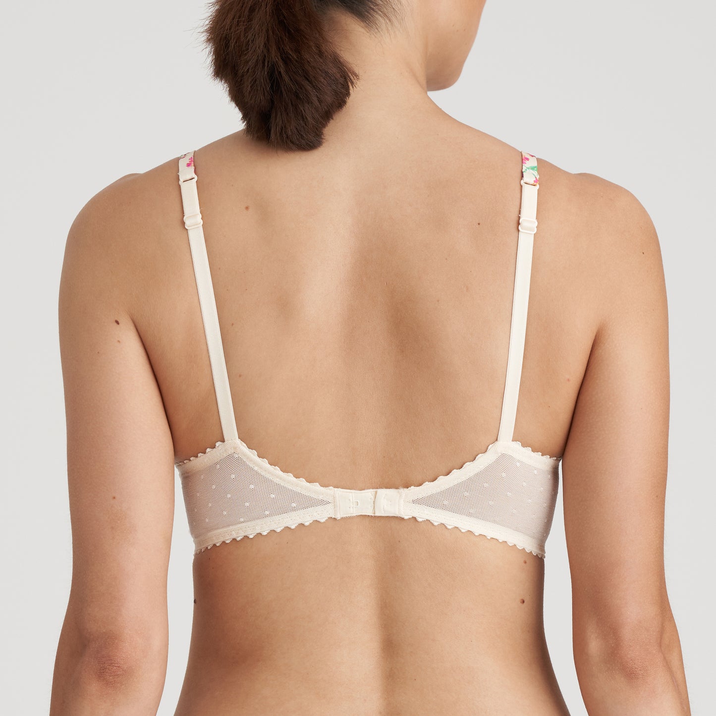 CHEN Herzform BH unterlegt (Pearled Ivory)