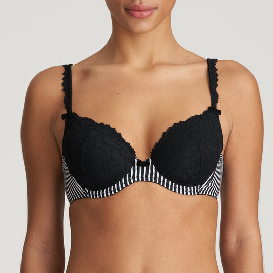 SYDNY Unterlegter BH (Tuxedo Black)
