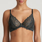 MANYLA Tiefdekolletierter BH (Night Grey)