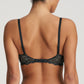 MANYLA Tiefdekolletierter BH (Night Grey)