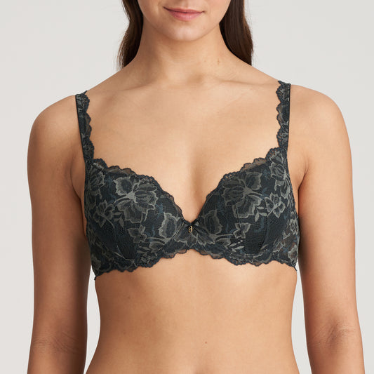 MANYLA Unterlegter BH (Night Grey)