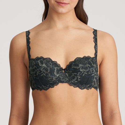 MANYLA Unterlegter BH (Night Grey)