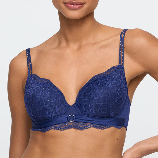 MUSEA Herzform-BH (Saphir Blau) 70A