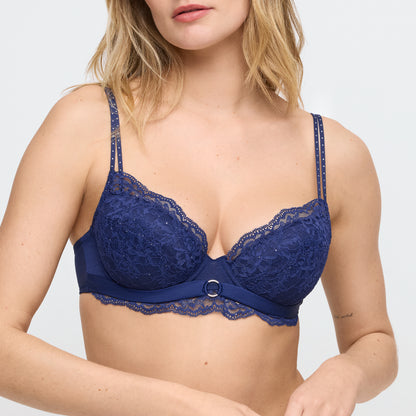 MUSEA Push-up m. Kissen (Saphir Blau) 70A