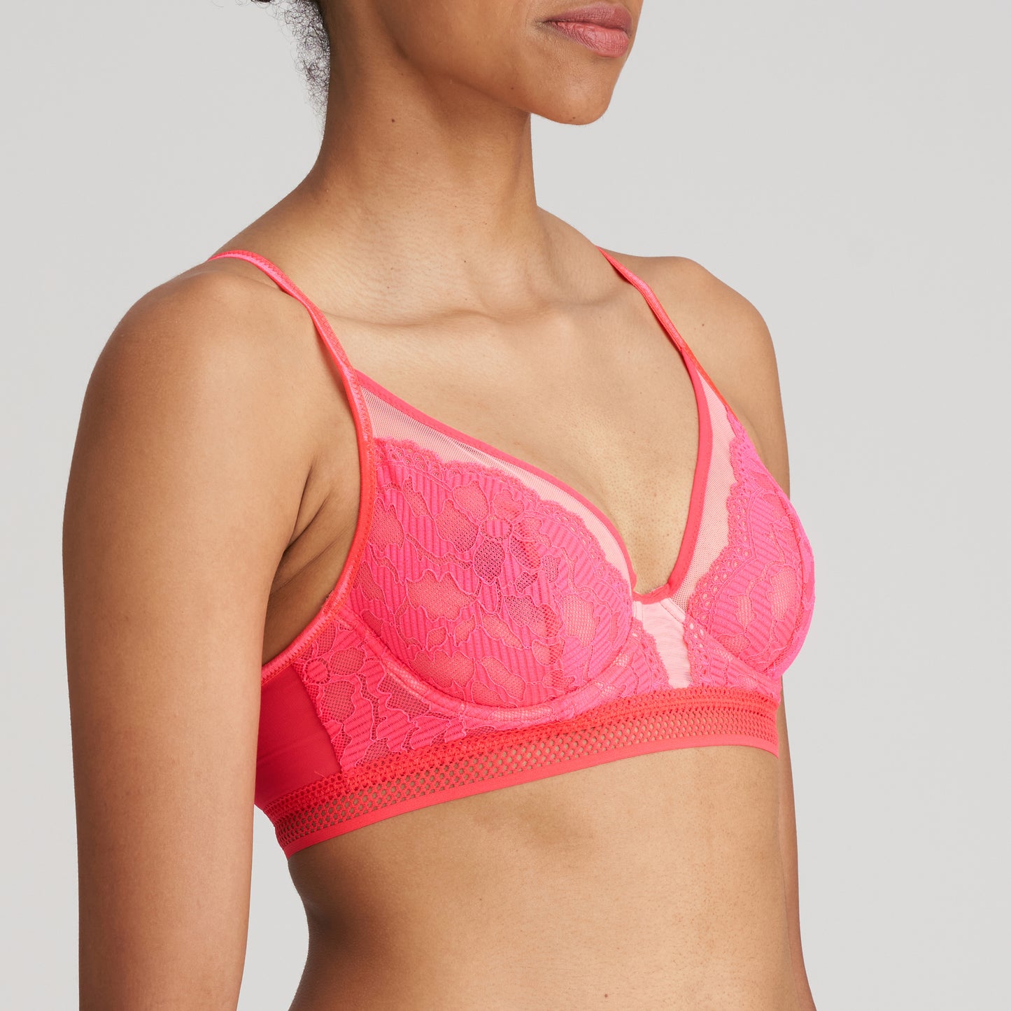 SUTO Longline Tiefdekoll BH (Fruit Punch)