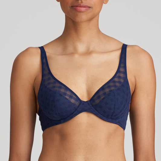 JEREME Unterlegter BH (Saphir Blau)