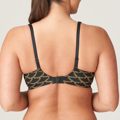 AMSTERDAM AV Halb Unterlegter BH Tiefdek (Schwarz)