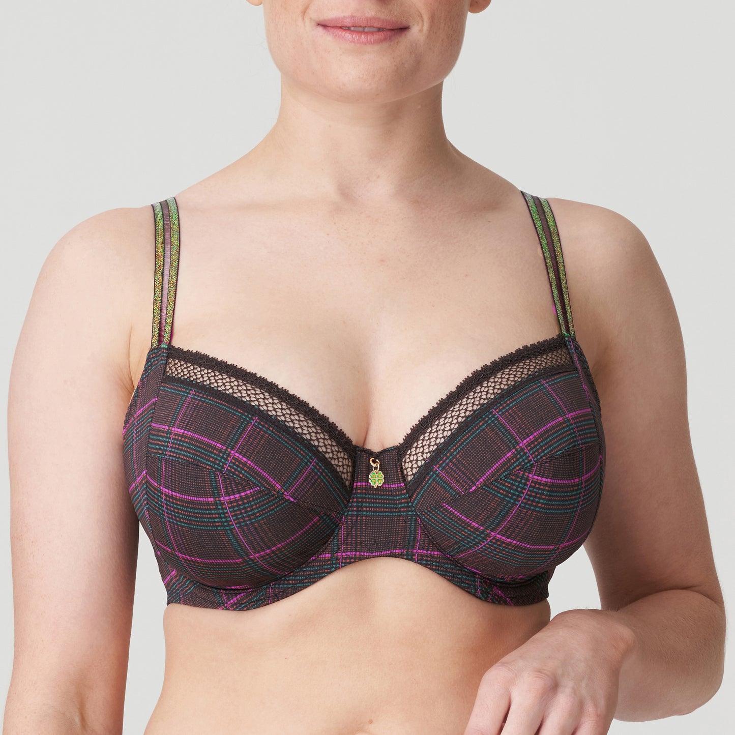 PRINCES BAY Vollschalen BH (Italian Check)