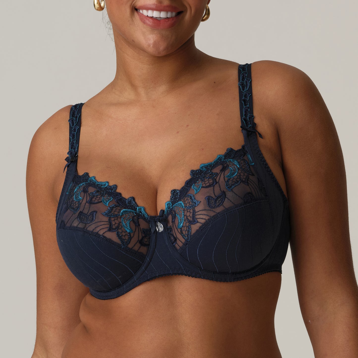 DEAUVILLE Vollschalen-BH (Velvet Blue)