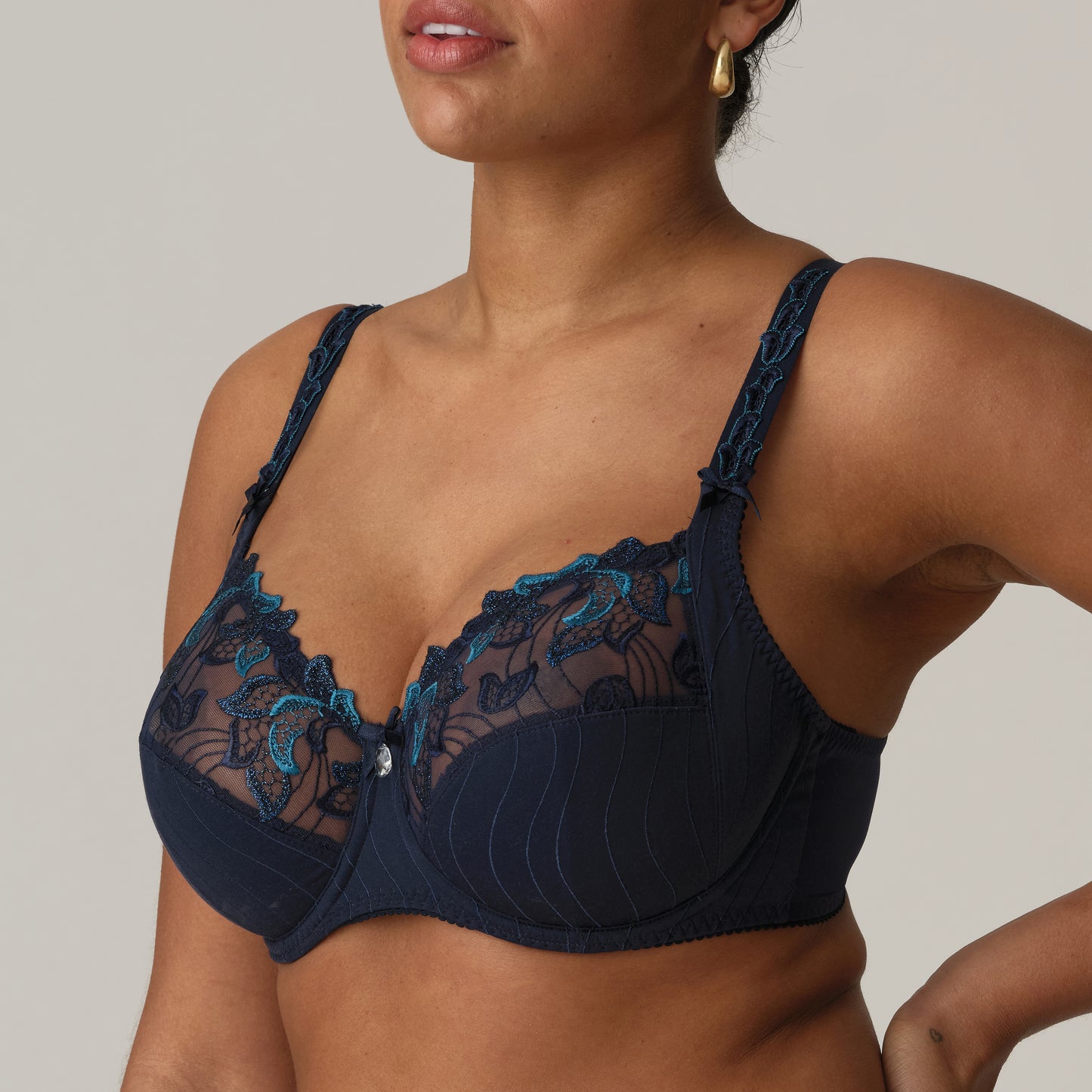 DEAUVILLE Vollschalen-BH (Velvet Blue)