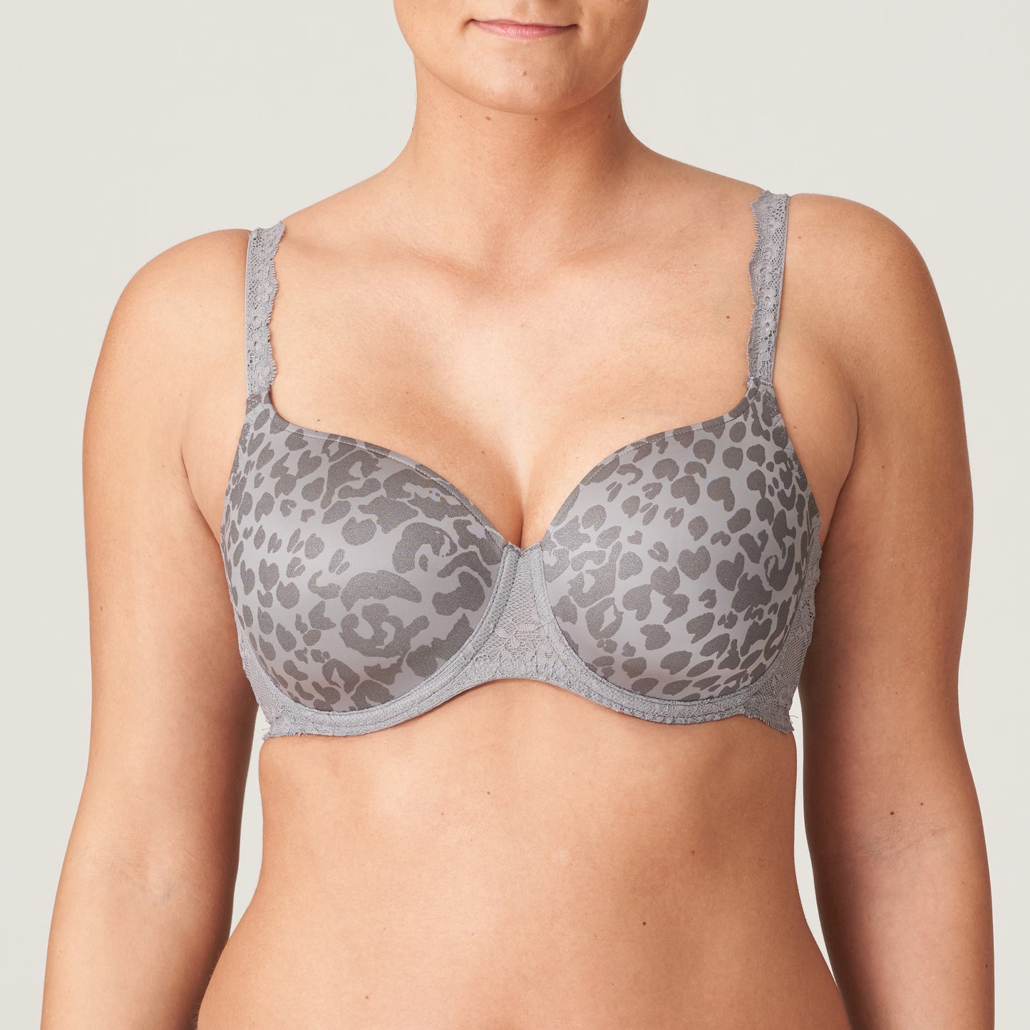 COBBLE HILL Unterlegter BH Herzform (Fifties Grey)
