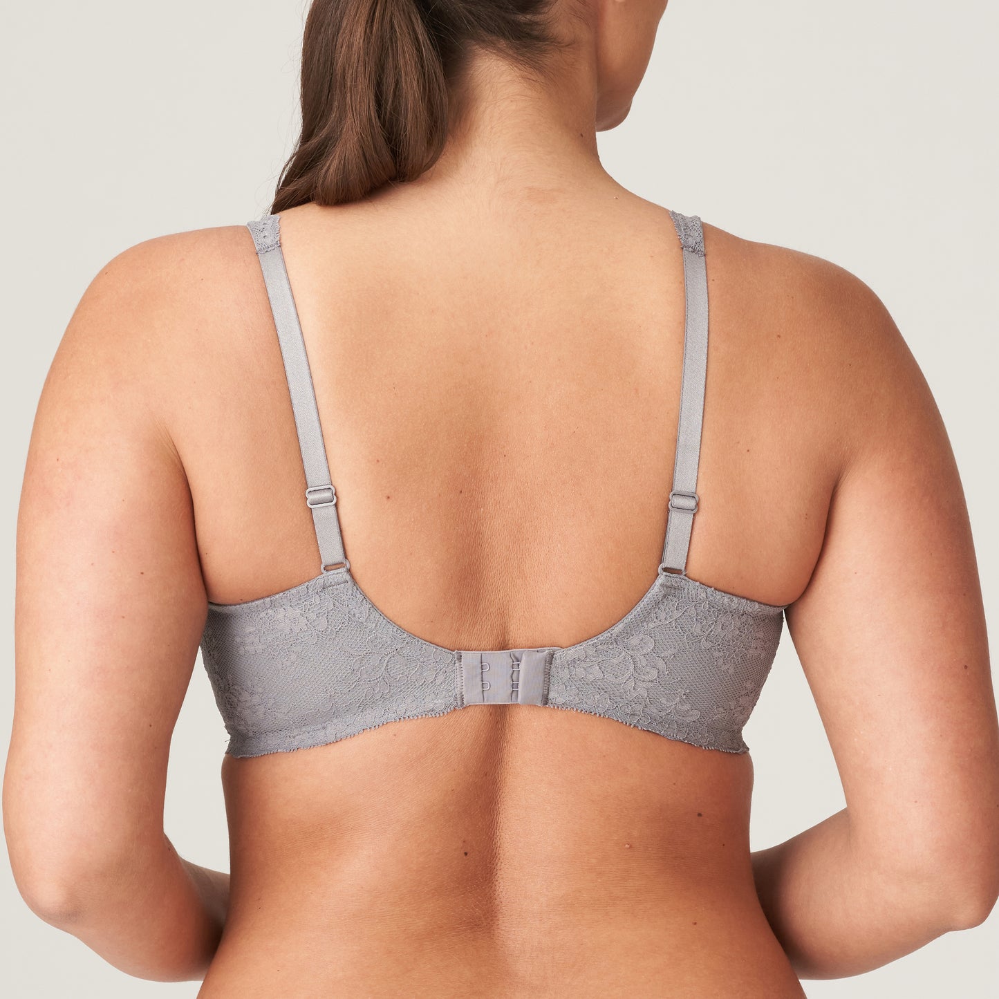 COBBLE HILL Unterlegter BH Herzform (Fifties Grey)