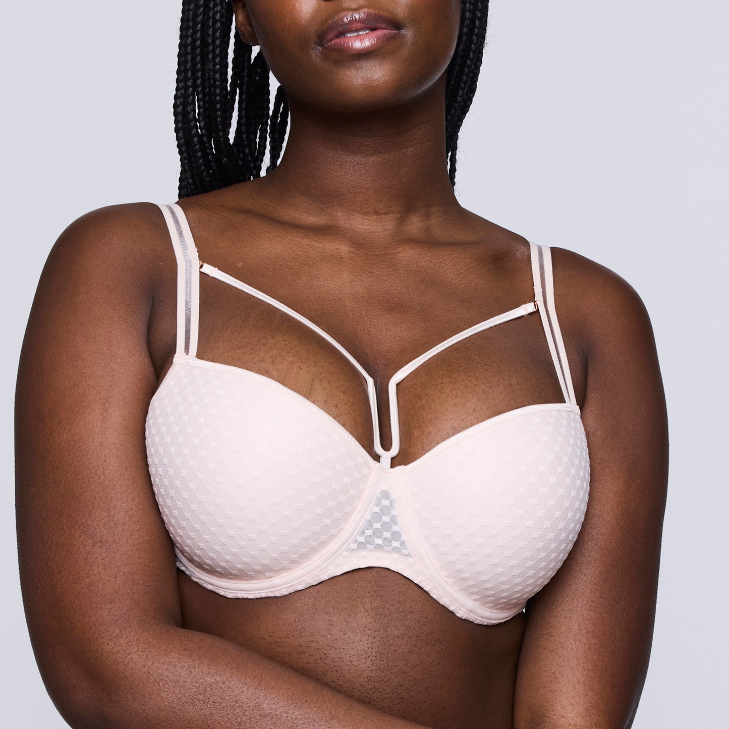 GLASS BEACH Balconette-BH (Crystal Pink)