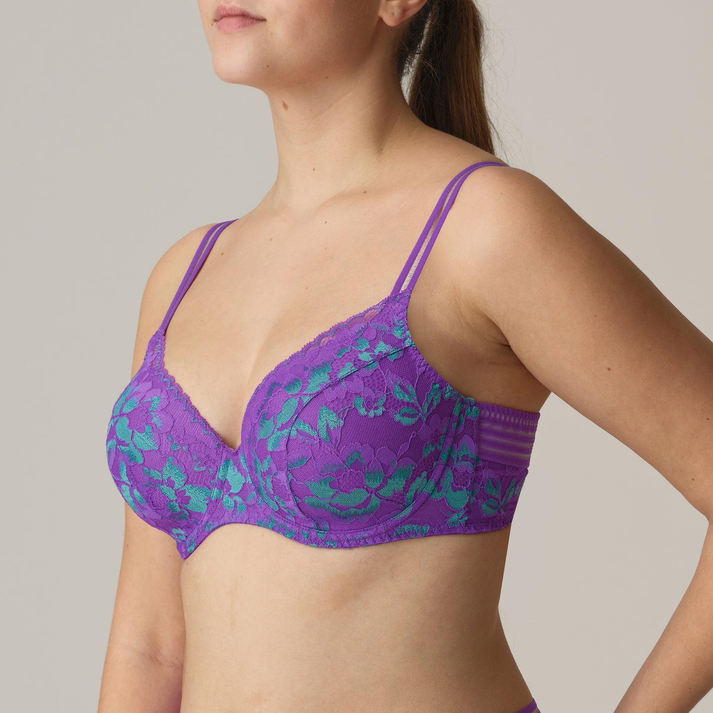 VERAO Herzform-BH unterlegt (Italian Acai)