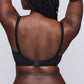 VIVGIRL Balconette-BH (Schwarz)