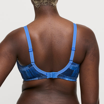 MAUNA Balconette-BH (Twill Blue) 70D