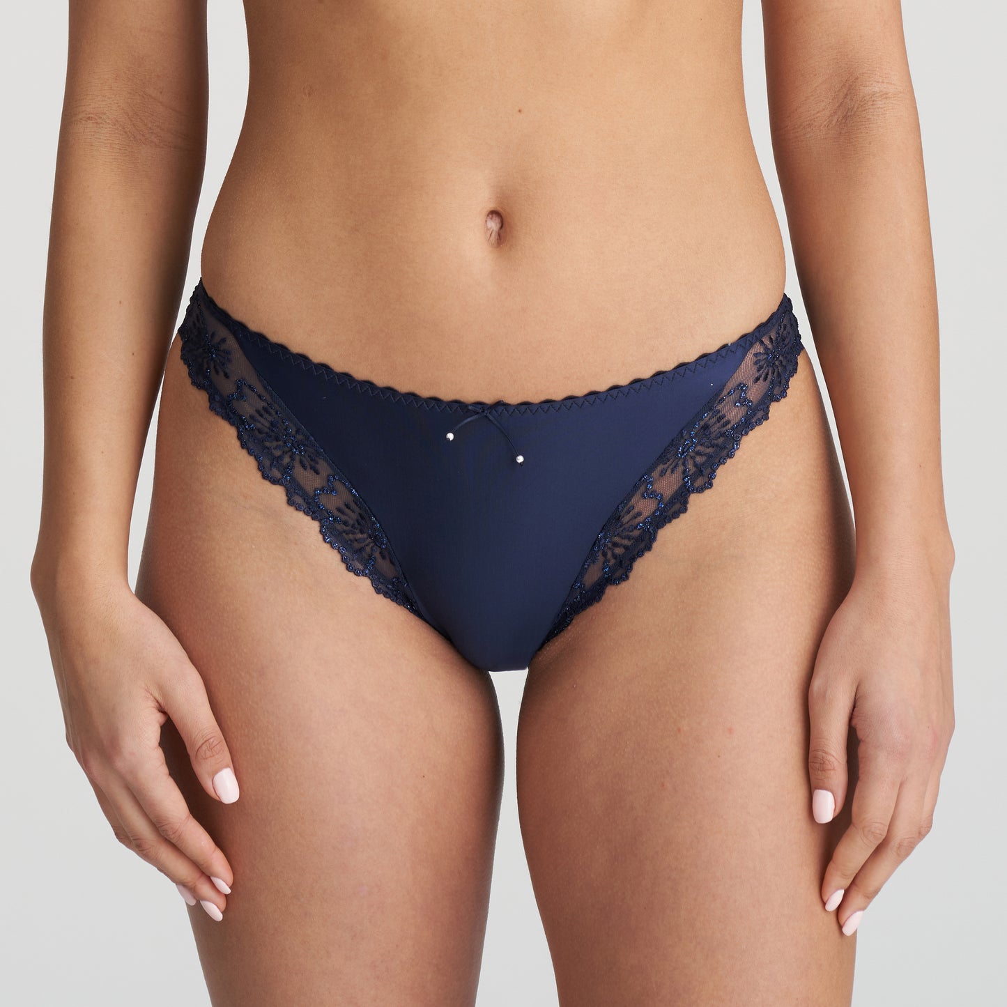 JANE Italienischer Slip (Velvet Blue)