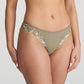 AGNES Italienischer Slip (Golden Olive)