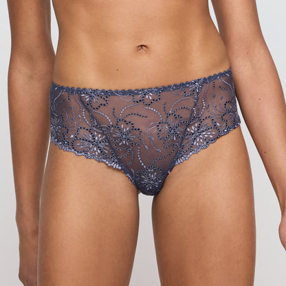 JANE Luxus String (Blue Shadow) 36