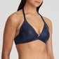 SAN DOMINO Triangel Bikini Top Unterlegt (Evening Blue)